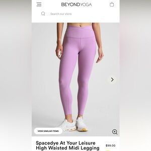 Beyond Yoga Spacedye At Your Leisure High Waisted Midi Legging